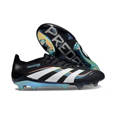 Buty Piłkarskie adidas Predator Elite FG Czarny Biały Niebieski