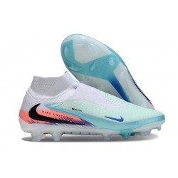 Korki Piłkarskie Nike Phantom 6 Elite High FG Niebieski Biały Czarny