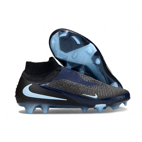 Korki Piłkarskie Nike Phantom 6 Elite High FG Czarny Niebieski