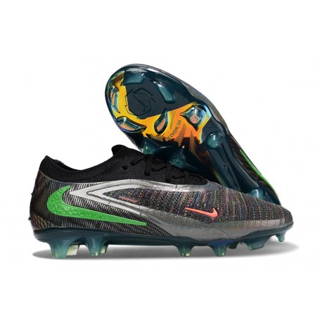 Korki Piłkarskie Nike Phantom 6 Elite Low FG X EAFC Czarny Jasny Czerwony