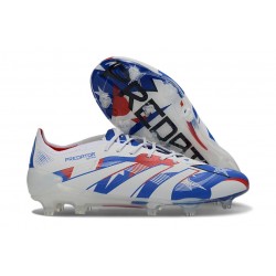 Buty Piłkarskie adidas Predator Elite FG Niebieski Biały Czerwony