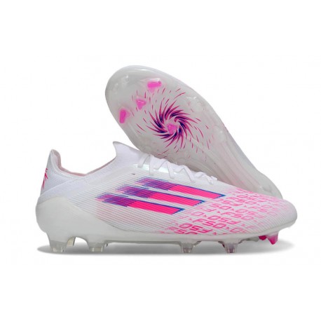 Korki Pilkarskie adidas F50 Elite FG Biały Różowy