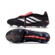 Adidas Predator 26 Tongue Elite FG Czarny Biały Czerwony