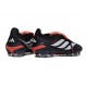 Adidas Predator 26 Tongue Elite FG Czarny Biały Czerwony