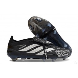 Adidas Predator 26 Tongue Elite FG Czarny Srebro