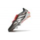 Adidas Predator 26 Tongue Elite FG Srebro Biały Czerwony