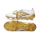 Adidas Predator 26 Tongue Elite FG Biały Złoto