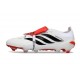 Adidas Predator 26 Tongue Elite FG Biały Czerwony Czarny