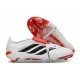 Adidas Predator 26 Tongue Elite FG Biały Czerwony Czarny