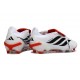 Adidas Predator 26 Tongue Elite FG Biały Czerwony Czarny
