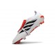 Adidas Predator 26 Tongue Elite FG Biały Czerwony Czarny