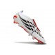 Adidas Predator 26 Tongue Elite FG Biały Czerwony Czarny