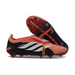 Adidas Predator 26 Tongue Elite FG Pomarańczowy Czarny Biały
