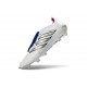 Adidas Predator 26 Tongue Elite FG Biały Srebro 