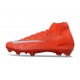 Buty Piłkarskie Nike Mercurial Superfly X Elite FG Czerwony Biały