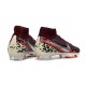 Buty Piłkarskie Nike Mercurial Superfly X Elite FG Karmazynowy Srebro