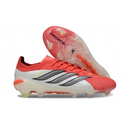 Buty Piłkarskie Adidas Predator Elite FG Czerwony Biały Czarny