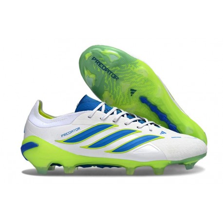 Buty Piłkarskie Adidas Predator Elite FG Biały Niebieski