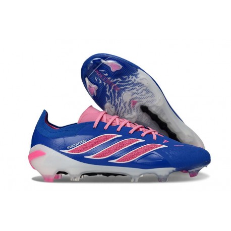 Buty Piłkarskie Adidas Predator Elite FG Niebieski Różowy
