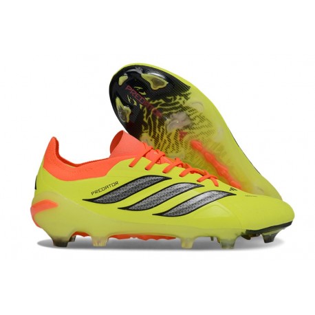 Buty Piłkarskie Adidas Predator Elite FG Zawistny Czerwony Czarny