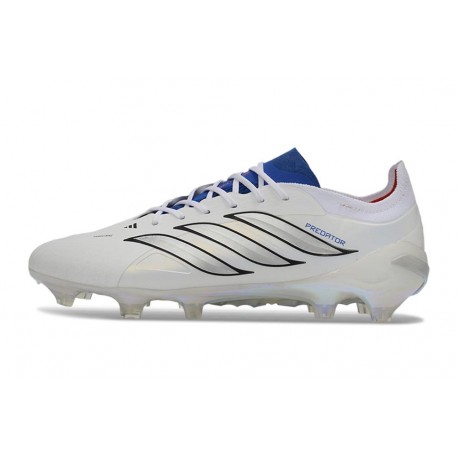Korki Pilkarskie Adidas Predator 26 Elite FG Biały Niebieski