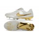 Buty Piłkarskie Nike Tiempo Maestro Elite FG Biały Złoty