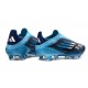 Buty adidas F50+ Laceless Elite FG Czarny Niebieski