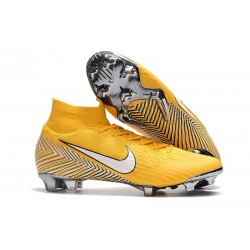 Tanie buty piłkarskie Nike Mercurial Superfly VI 360 Elite FG Amarillo Zólty Czarny Bialy