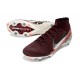 Nike Mercurial Superfly X Elite SG-Pro Burgund Srebrny metaliczny