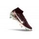 Nike Mercurial Superfly X Elite SG-Pro Burgund Srebrny metaliczny