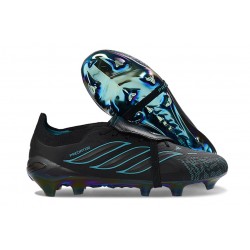 Adidas Predator 26 Tongue Elite FG Czarny Niebieski