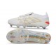 Adidas Predator 26 Tongue Elite FG Biały Złoty