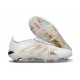 Adidas Predator 26 Tongue Elite FG Biały Złoty