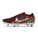 Nike Air Zoom Mercurial Vapor XVI Elite SG Pro United - Bordo Metaliczne Srebro