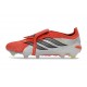 Adidas Predator 26 Tongue Elite FG Biały Czerwony Czarny