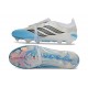 Adidas Predator 26 Tongue Elite FG Biały Niebieski Czarny