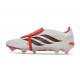 Adidas Predator 26 Tongue Elite FG Biały Czerwony Czarny