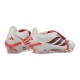 Adidas Predator 26 Tongue Elite FG Biały Czerwony Czarny