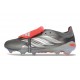 Adidas Predator 26 Tongue Elite FG Żelazo Metaliczne Biały Czerwony Lucid