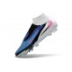 Korki Piłkarskie Nike Phantom 6 Elite High FG Niebieski Różowy Biały 