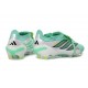 Adidas Predator 26 Tongue Elite FG Zielony Srebro