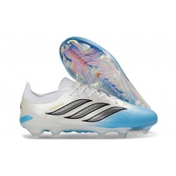 Korki Pilkarskie Adidas Predator 26 Elite FG Biały Niebieski Czarny