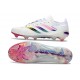Korki Pilkarskie Adidas Predator 26 Elite FG Biały Różowy