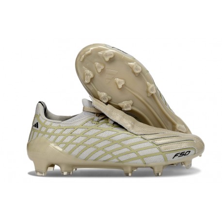 Korki adidas F50 Elite FG Złoty Szary