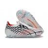 Korki adidas F50 Elite FG Biały Czerwony Niebieski