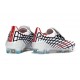Korki adidas F50 Elite FG Biały Czerwony Niebieski