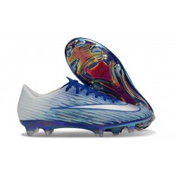 Korki Pilkarskie Nike Mercurial Vapor 17 Elite FG Niebieski Biały Srebro