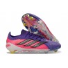 Korki Pilkarskie Adidas Predator 26 Elite FG Fioletowy Różowy Czarny