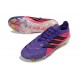 Korki Pilkarskie Adidas Predator 26 Elite FG Fioletowy Różowy Czarny