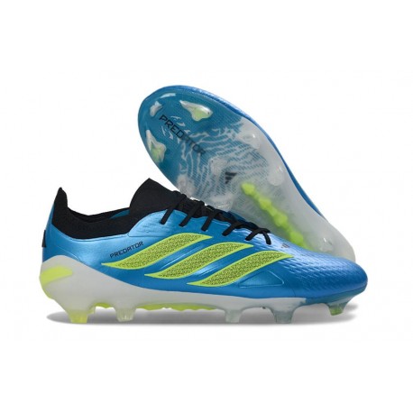 Korki Pilkarskie Adidas Predator 26 Elite FG Niebieski Zielony